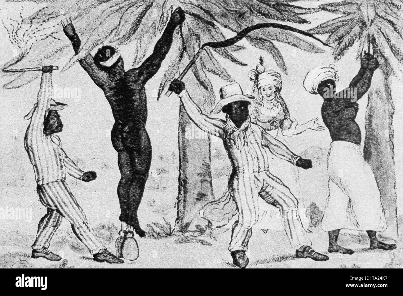 Whipping slaves Black and White Stock Photos & Images - Alamy