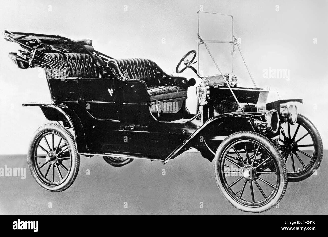 The first ford model t assembly line hires stock photography and