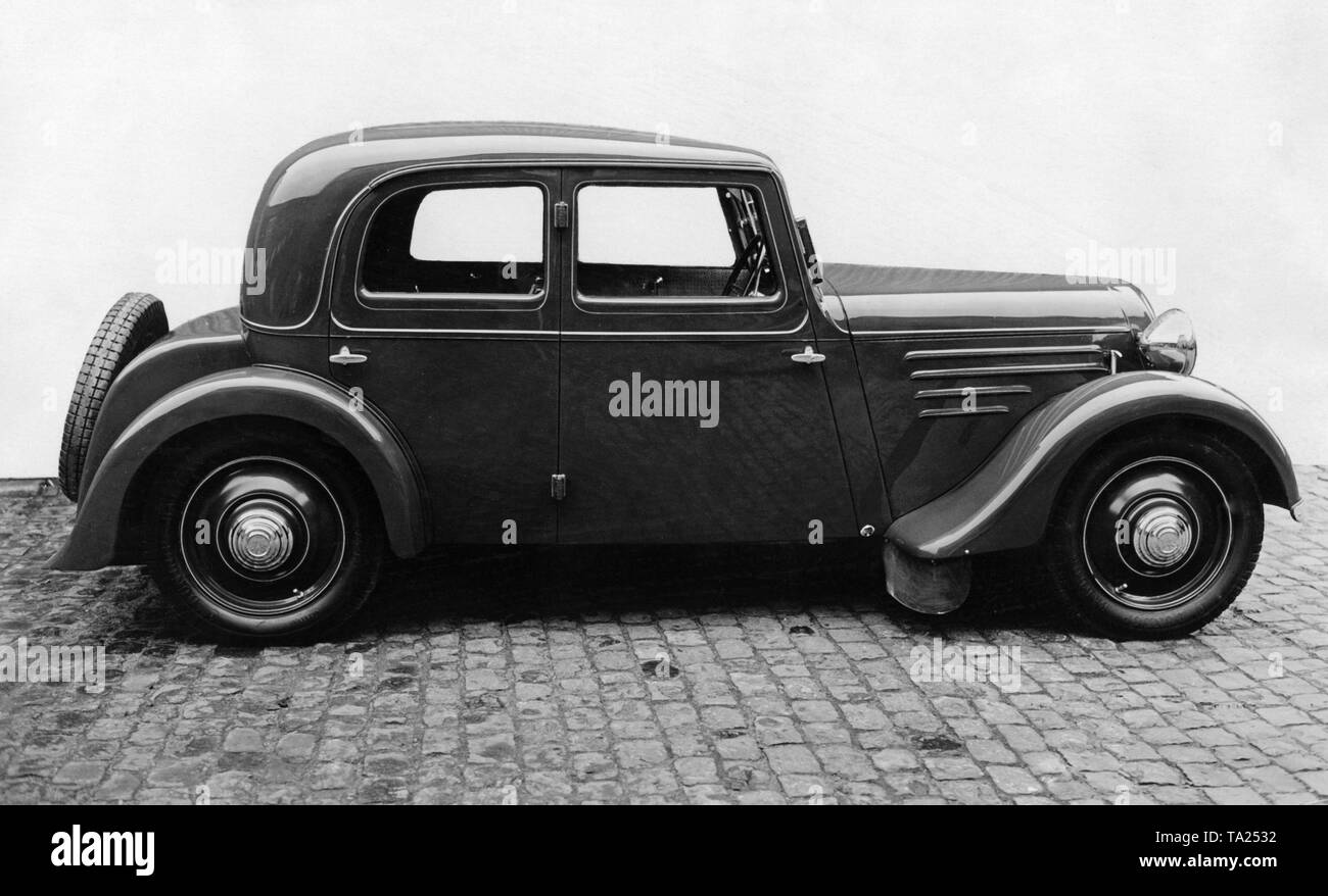 Roehr 4 Junior, 1,5 liter, 30 hp, four-door sedan. Stock Photo