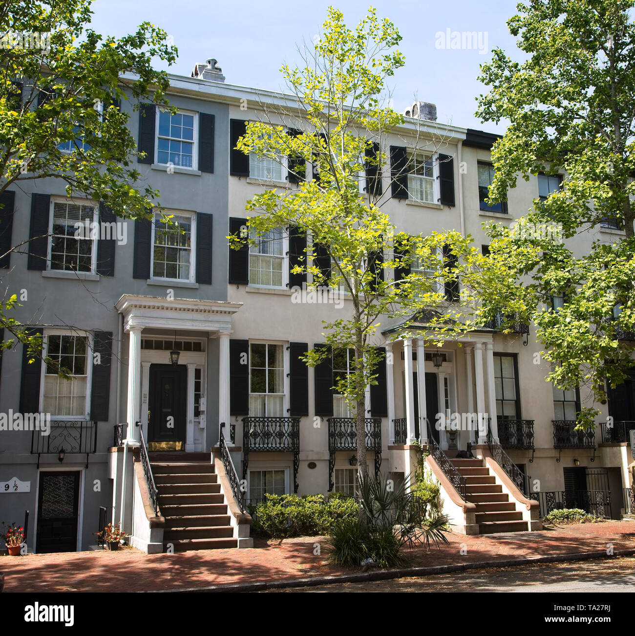Historic homes savannah georgia hi-res stock photography and images - Alamy