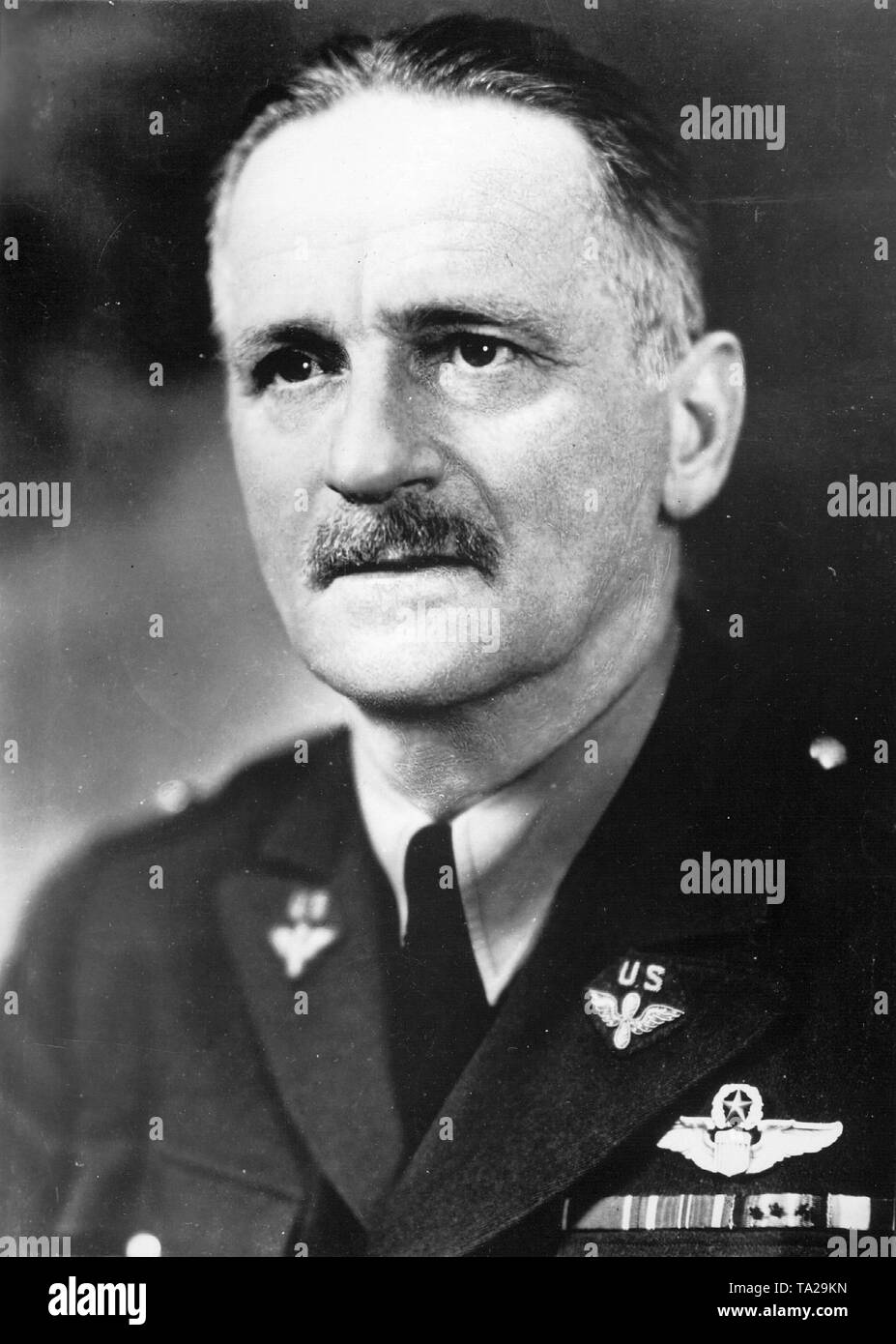 Carl Tooey Spaatz, General of the US Army Air Force Stock Photo - Alamy