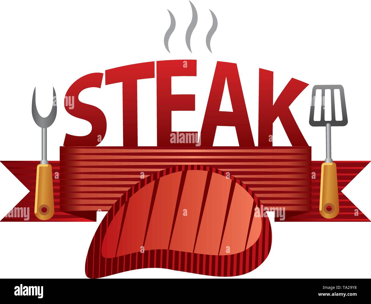 Steak house vector vectors hires stock photography and images Alamy