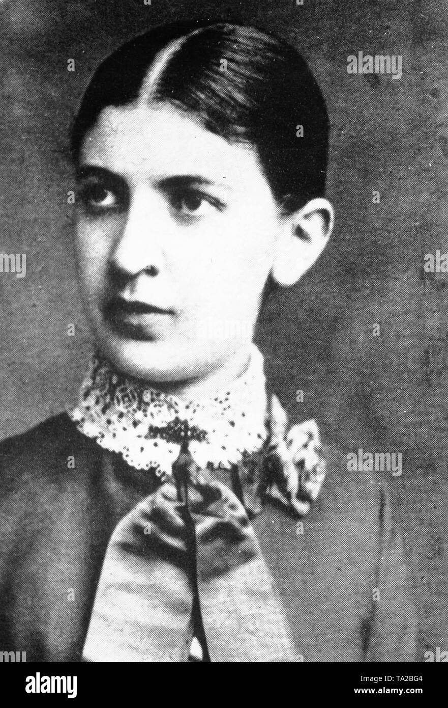 Portrait of Martha Freud (born Martha Bernays), wife of Sigmund Freud