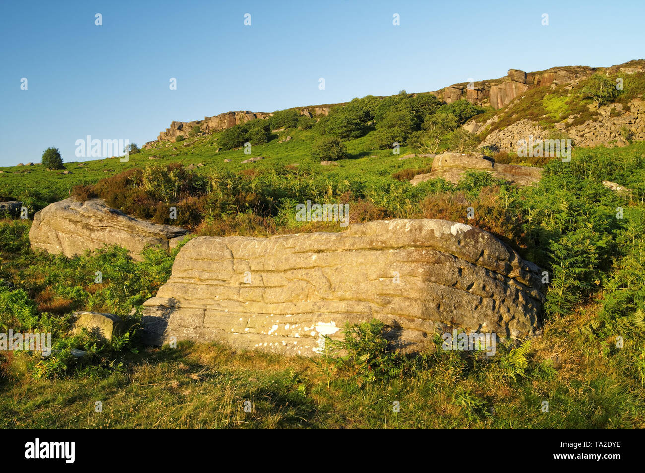 Burbage south valley peak district hires stock photography and images