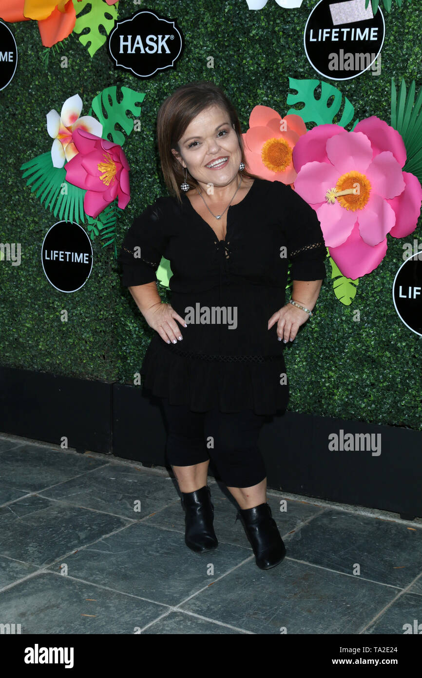 May 20, 2019 - Westwood, CA, USA - LOS ANGELES - MAY 20:  Christy Gibel at the Lifetime TV Summer Luau at the W Hotel on May 20, 2019 in Westwood, CA (Credit Image: © Kay Blake/ZUMA Wire) Stock Photo