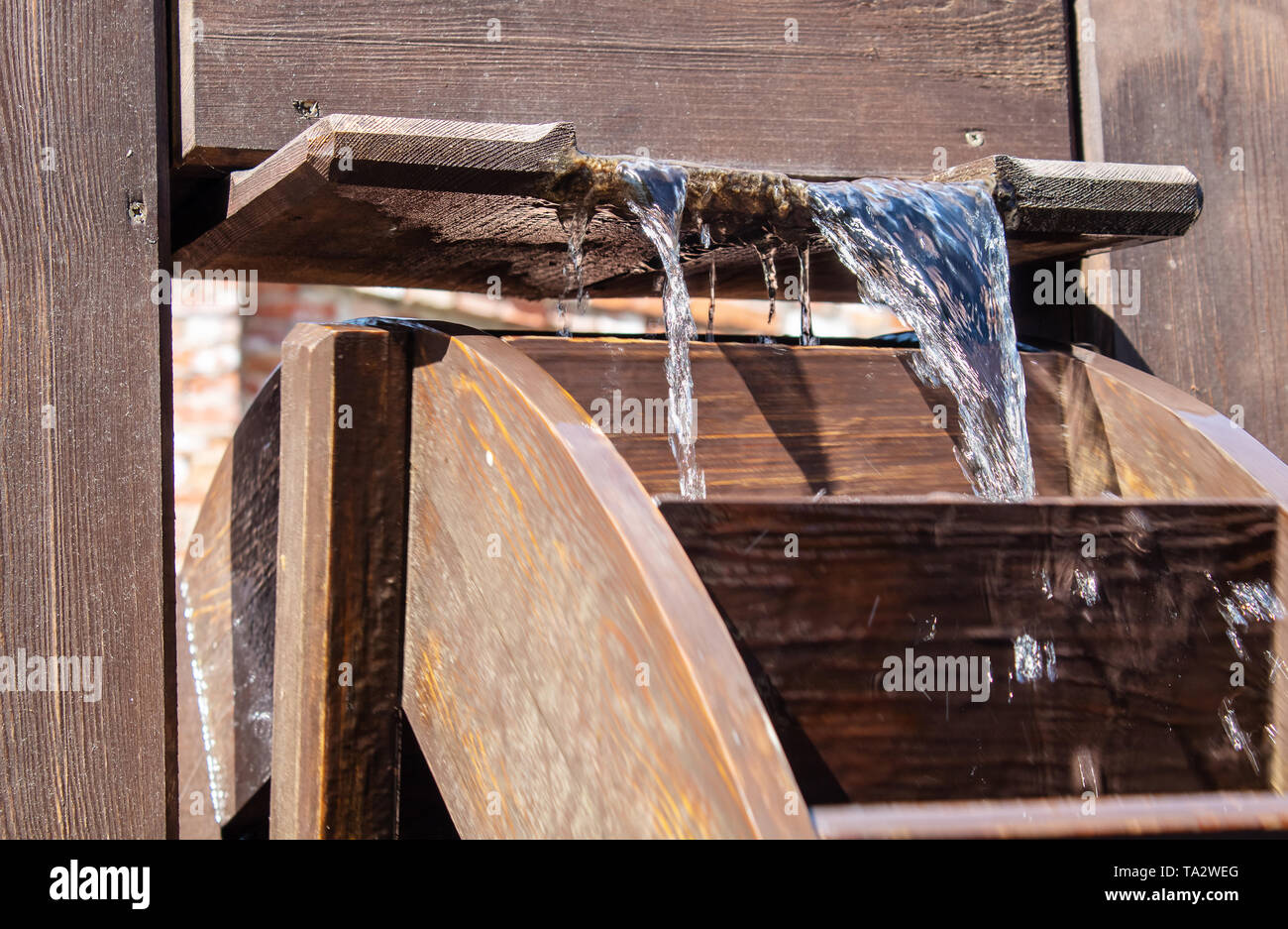 Rotating waterwheel hi-res stock photography and images - Alamy
