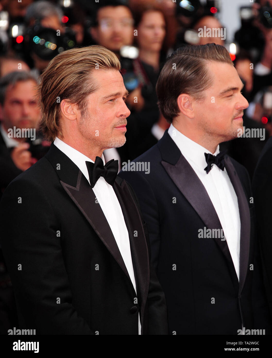 Brad pitt and leonardo dicaprio hi-res stock photography and images - Alamy
