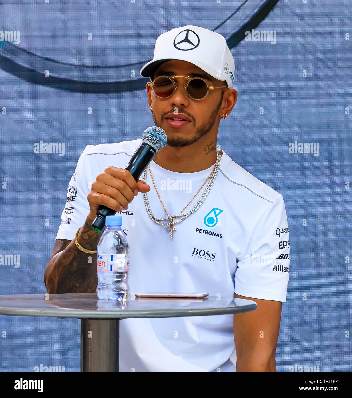 Lewis hamilton world champion 2017 hi-res stock photography and images -  Alamy