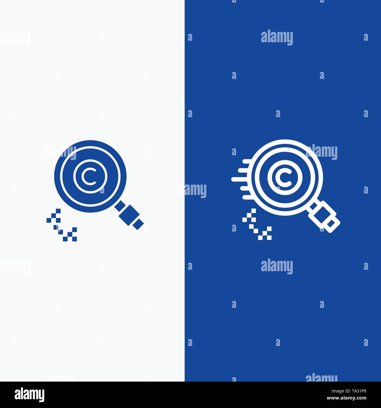 Content Copyright Find Owner Property Line And Glyph Solid