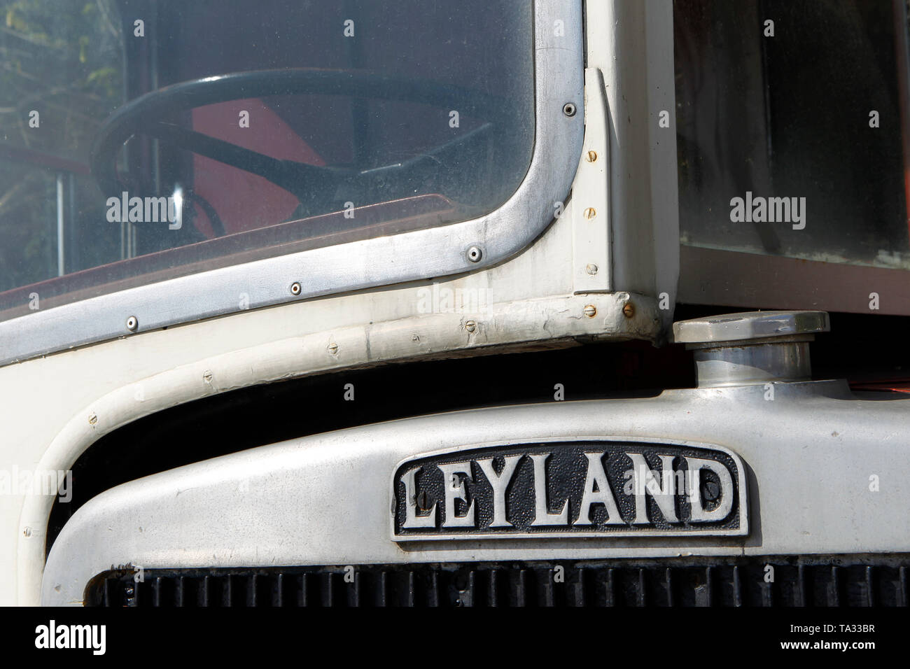 1934 Leyland Tiger bus Stock Photo