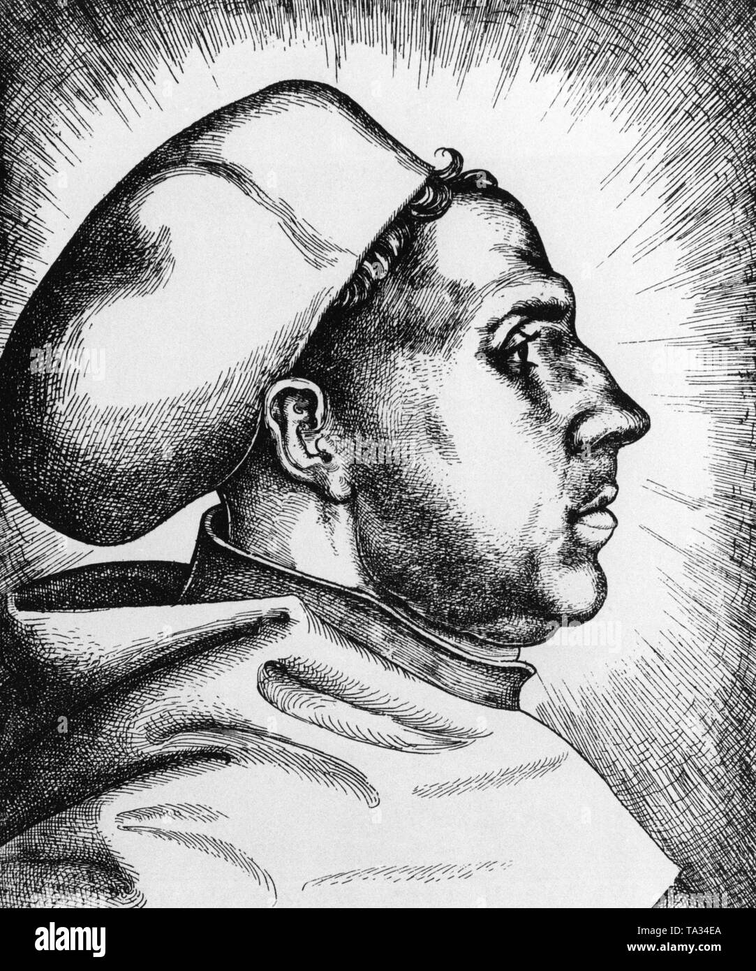 Reformer martin luther Black and White Stock Photos & Images - Alamy