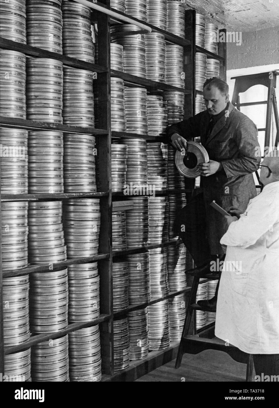 Photo a fireproof film warehouse Stock Photo Alamy