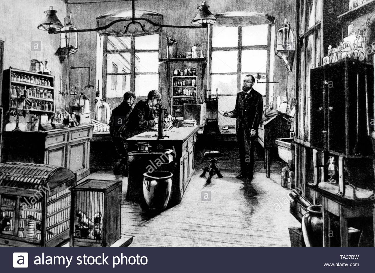 Robert Koch Laboratory High Resolution Stock Photography and Images - Alamy