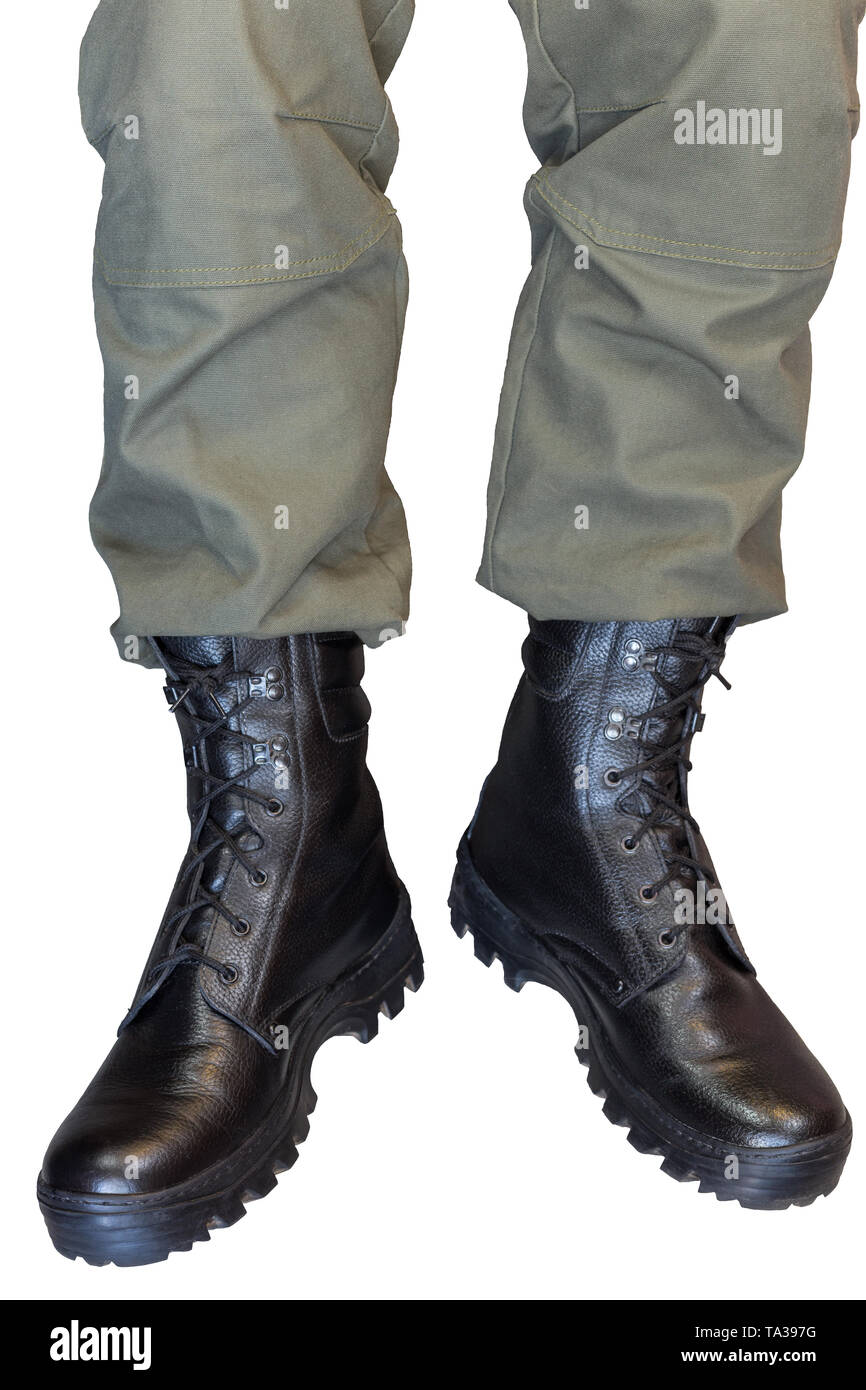 Army pants boots hires stock photography and images Alamy