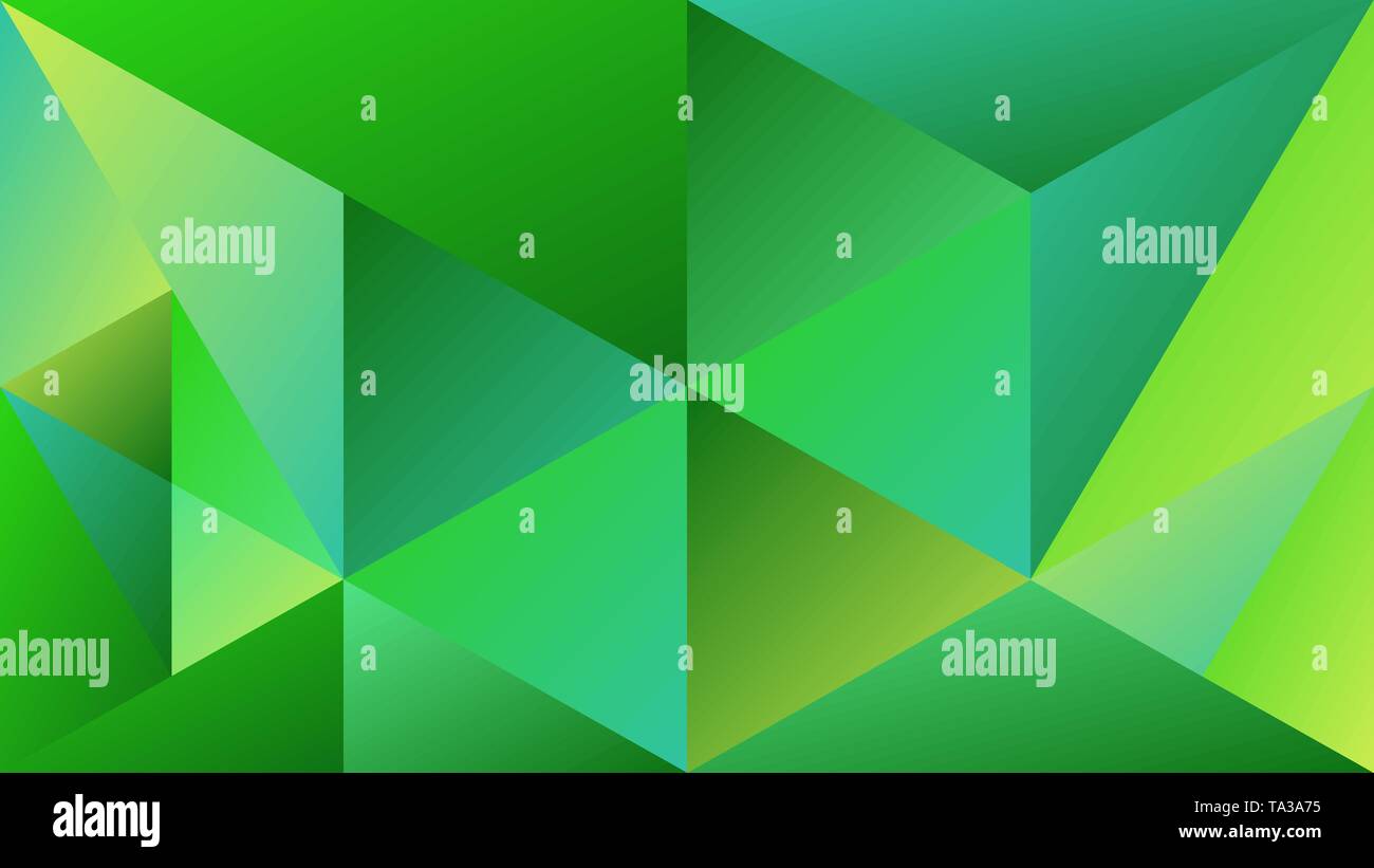 Geometric minimal gradient mosaic triangle hd background Stock Vector ...