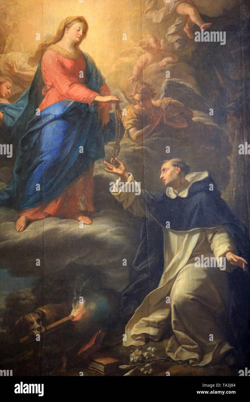 Don du Rosaire à SaintDominique. Cathédrale SaintJeanBaptisteet