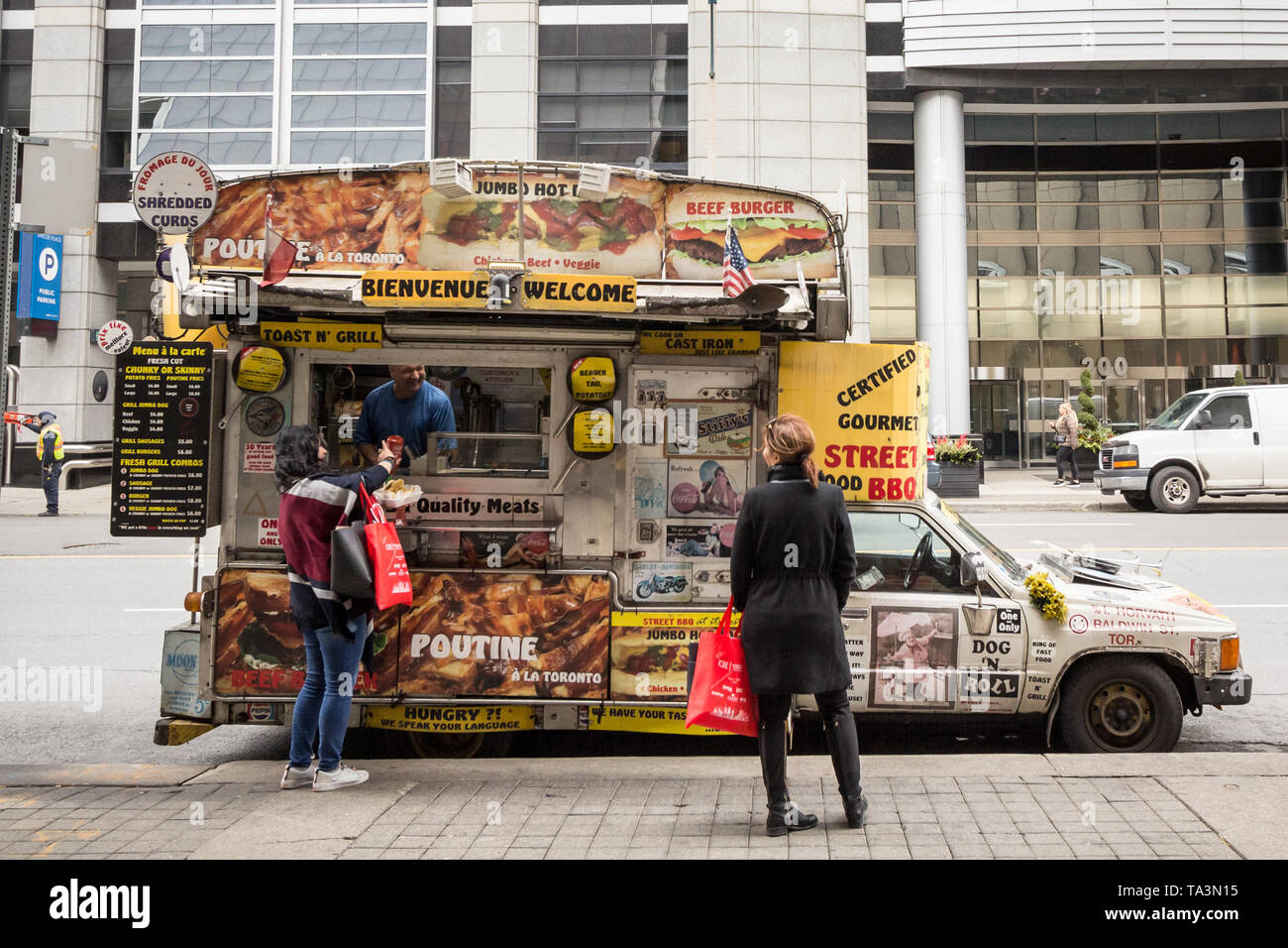 American food truck hi-res stock photography and images - Alamy