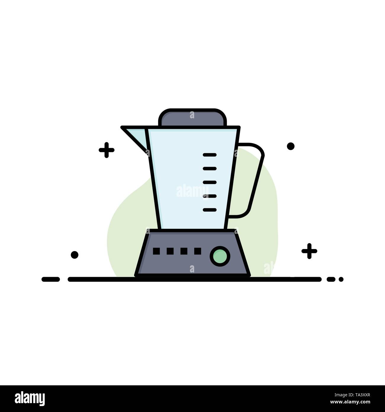 Electric blender mixer machine Royalty Free Vector Image