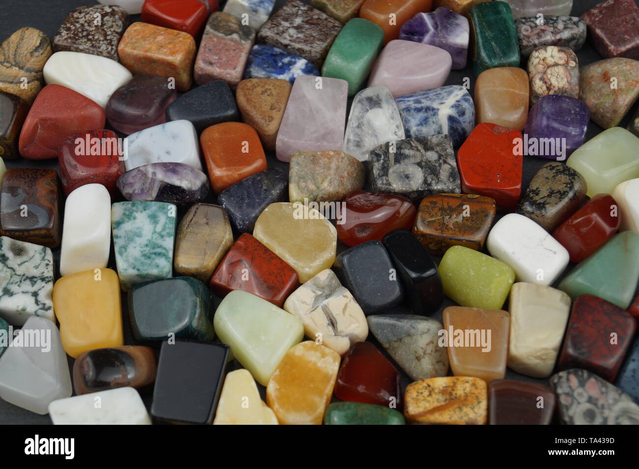 semi precious stones Stock Photo Alamy