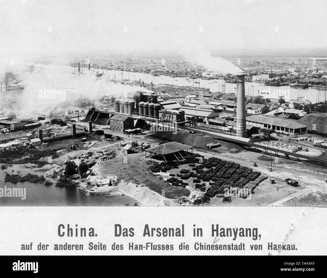 Arsenal in Hanyang at the Han River. Stock Photo