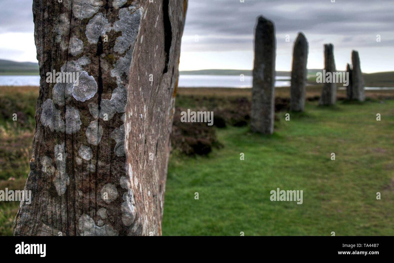 Rough scottish landscape in severe weather conditions Stock Photo - Alamy