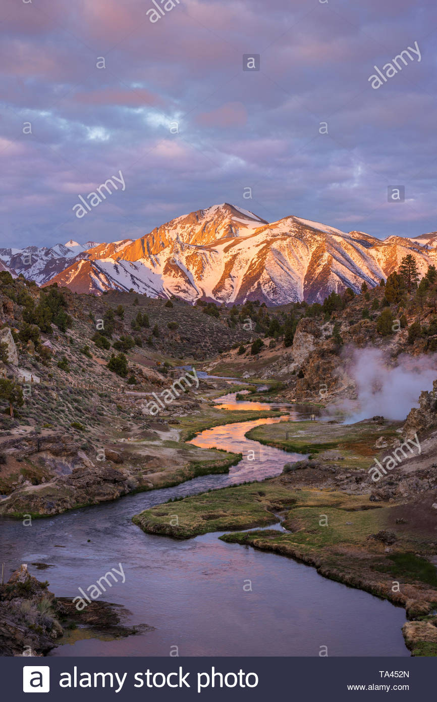Hot Creek Geological Site Stock Photos & Hot Creek Geological Site 