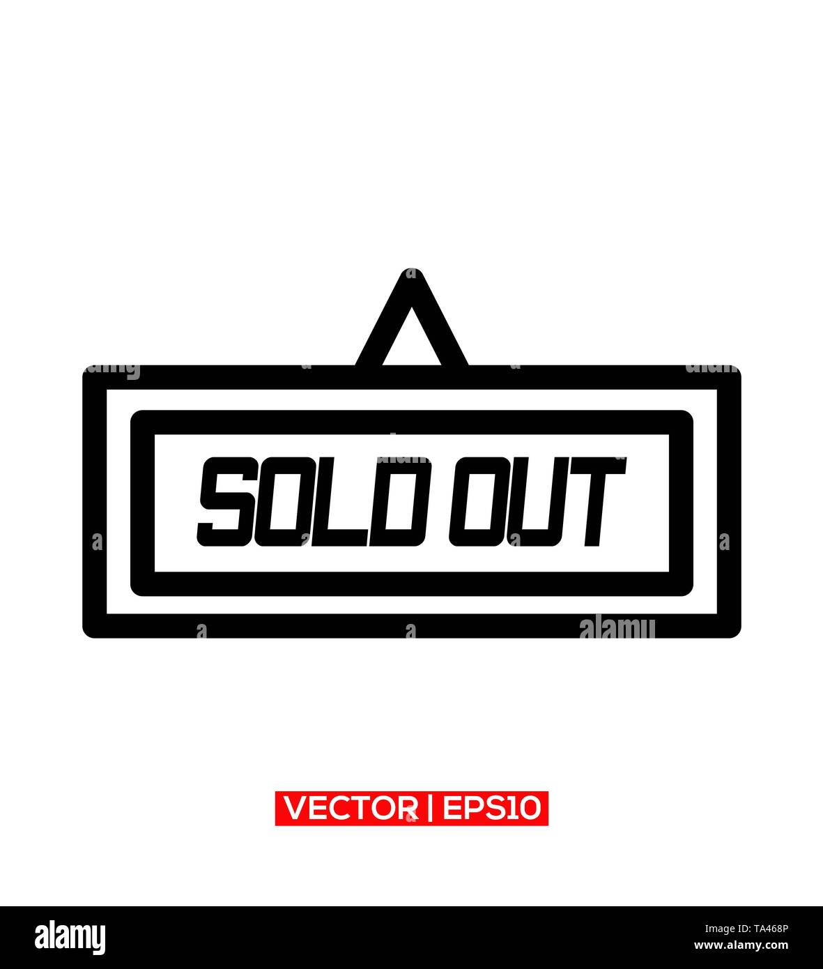 Sold out stamp hi-res stock photography and images - Alamy