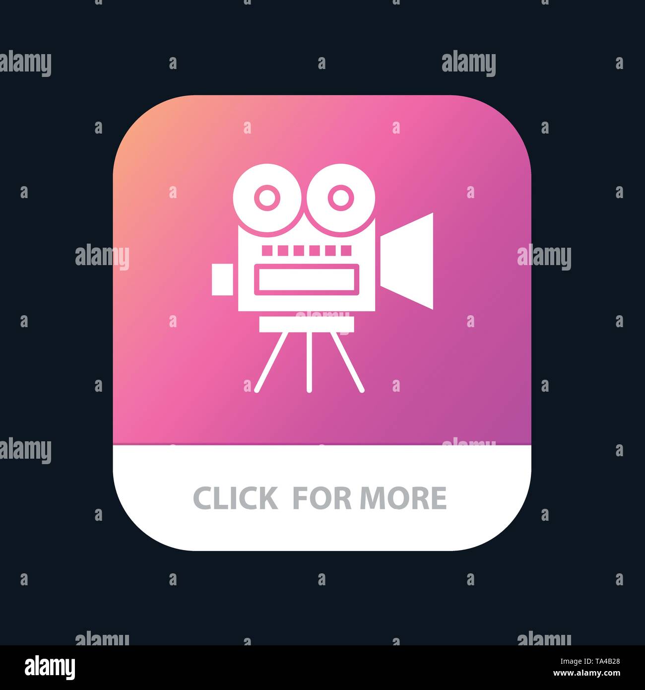 Old school movie Stock Vector Images Alamy