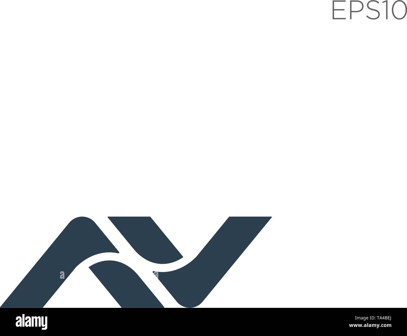 monogram initial d, d logo template black color vector illustration - vector Stock Vector