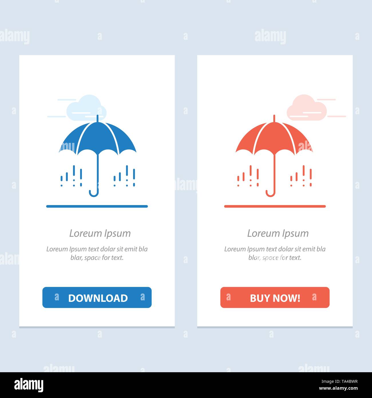 buy red umbrella