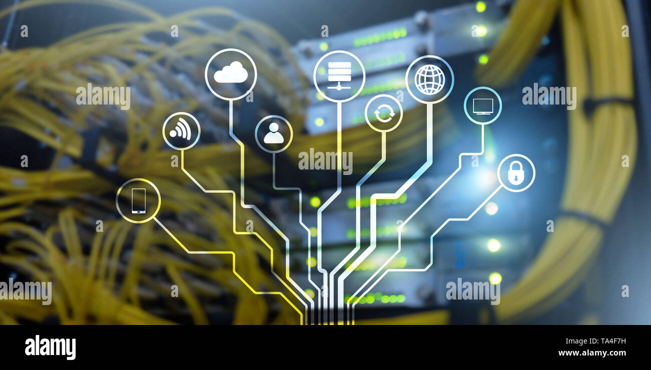 Iot Internet Of Things Information Communication Network