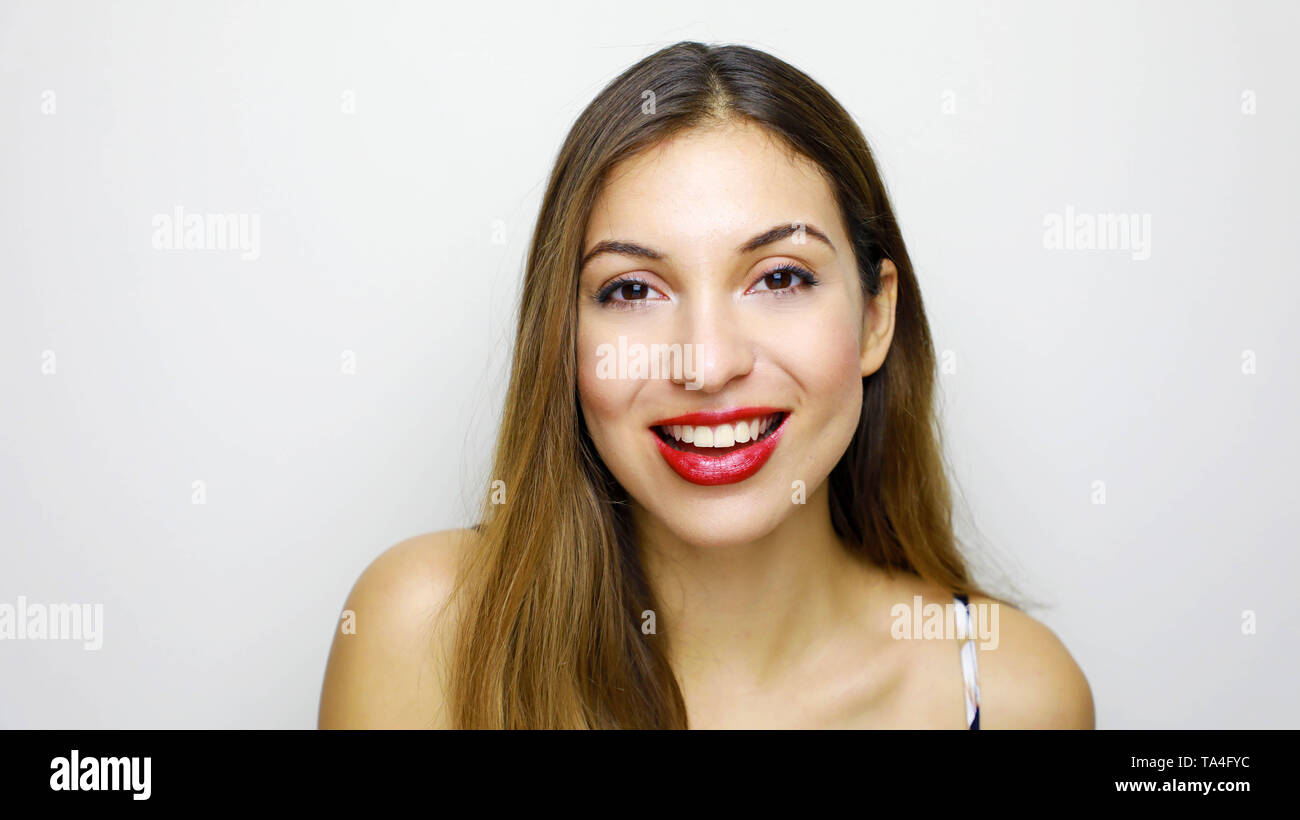 Beautiful young woman peaceful smile hi-res stock photography and images -  Page 14 - Alamy