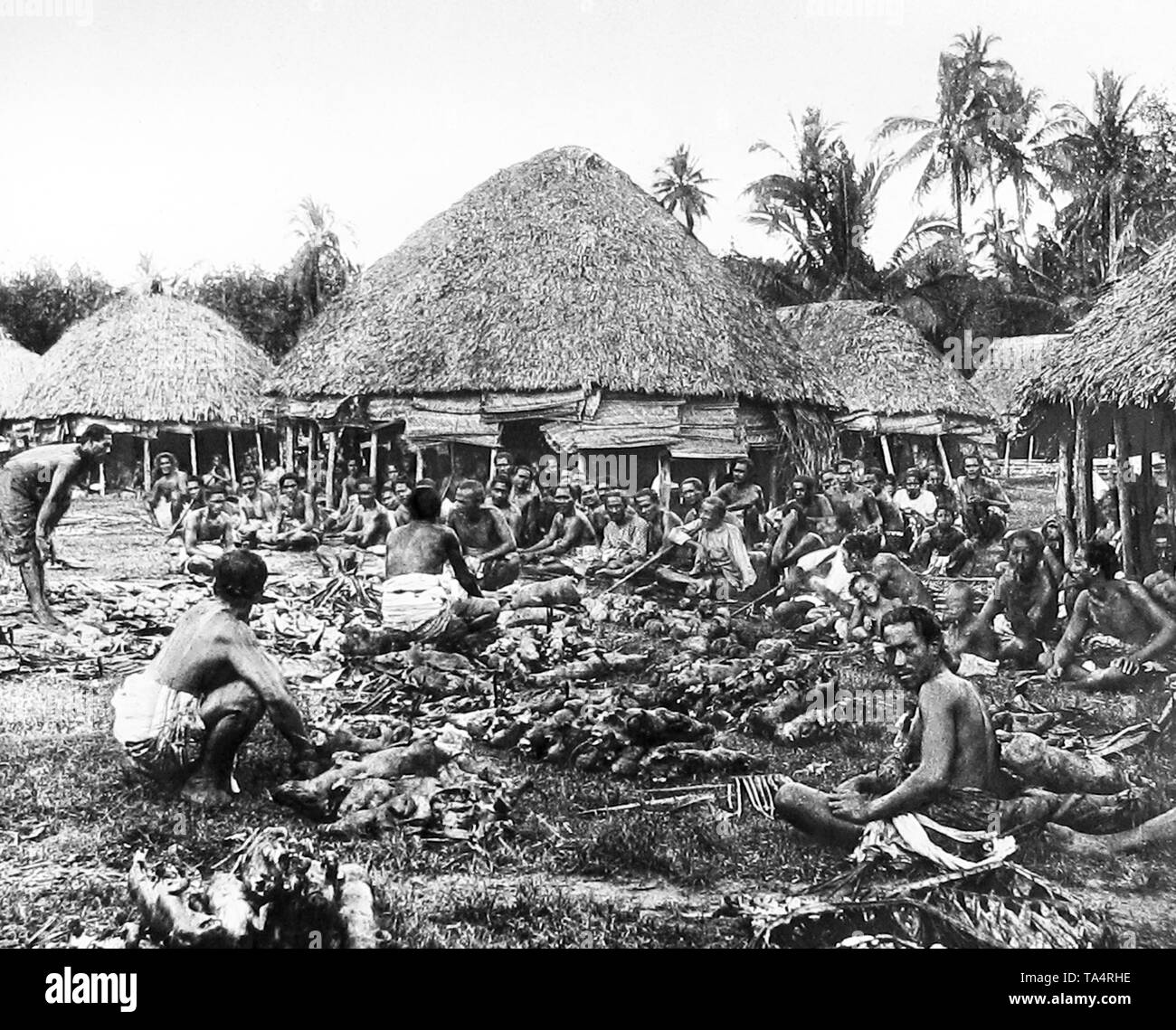 Fiji islands Black and White Stock Photos & Images - Alamy