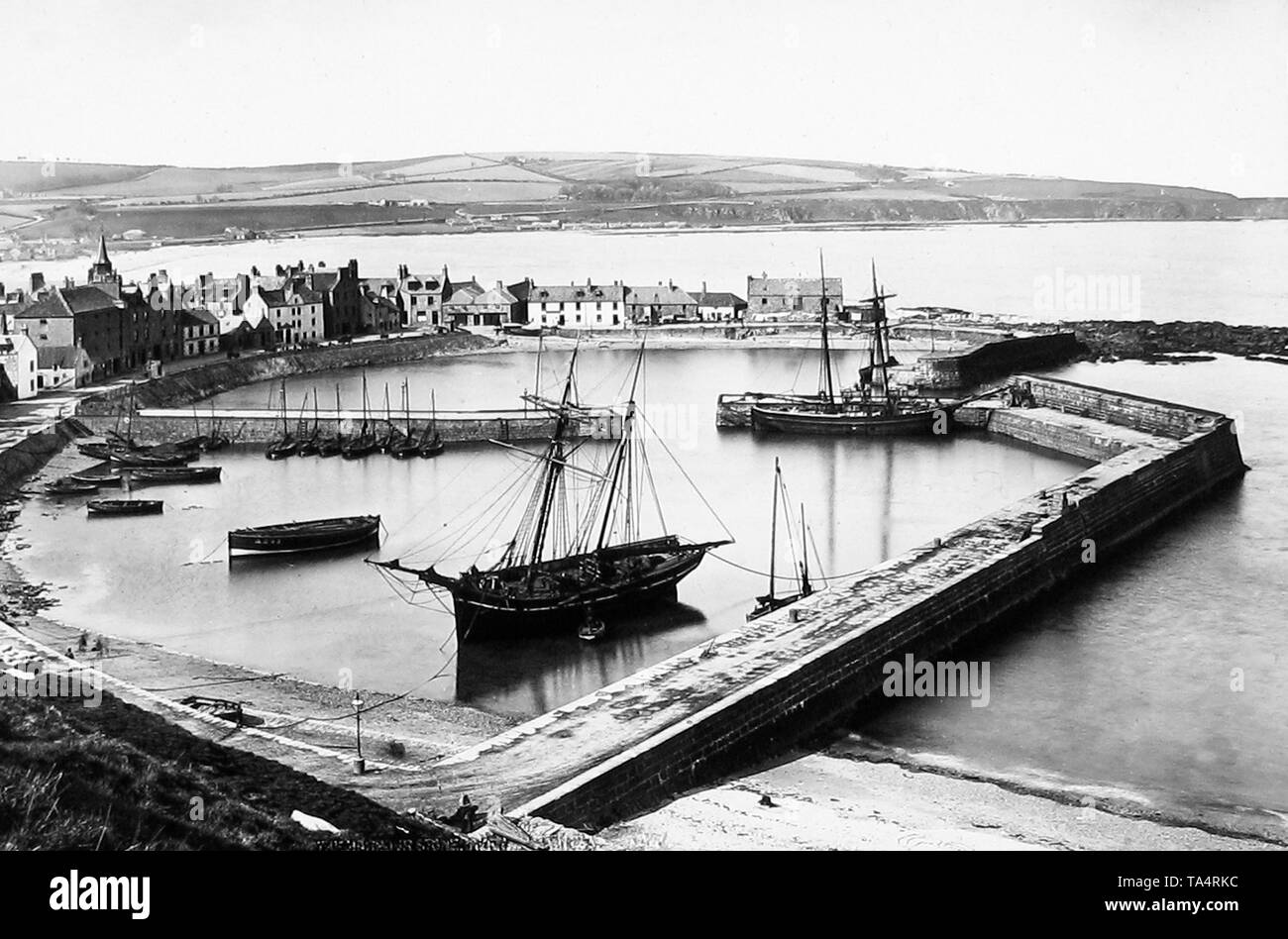Stonehaven harbour, Scotland Stock Photo Alamy