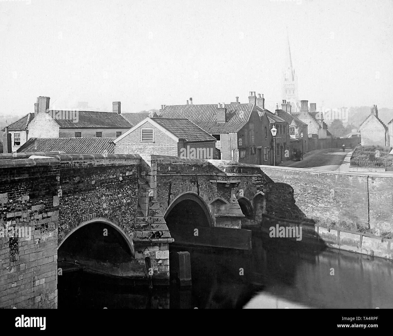 Bishops Bridge, Norwich Stock Photo - Alamy