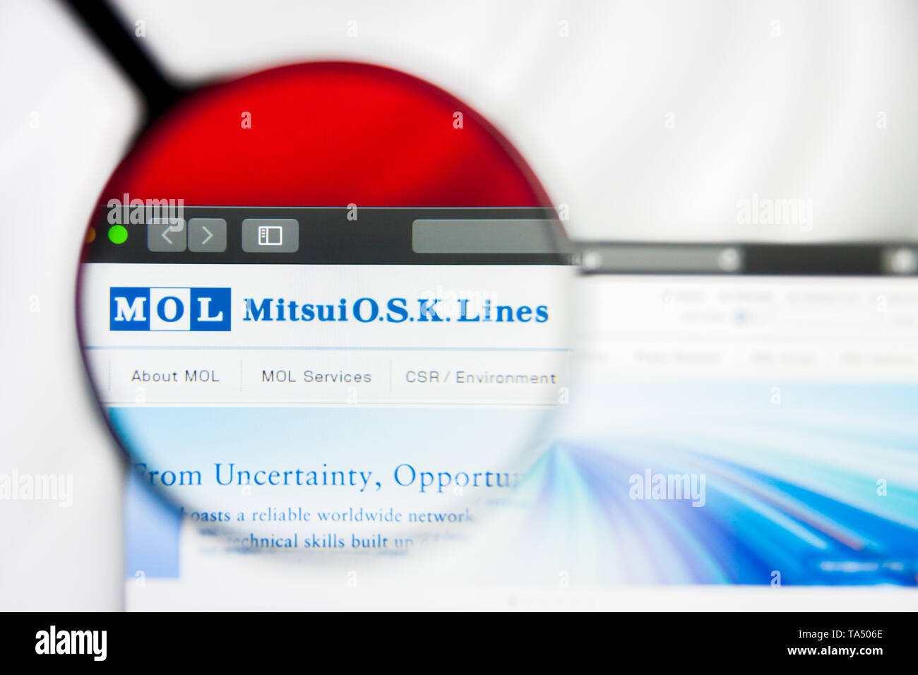 New York, New York State, USA 21 May 2019 Illustrative Editorial of