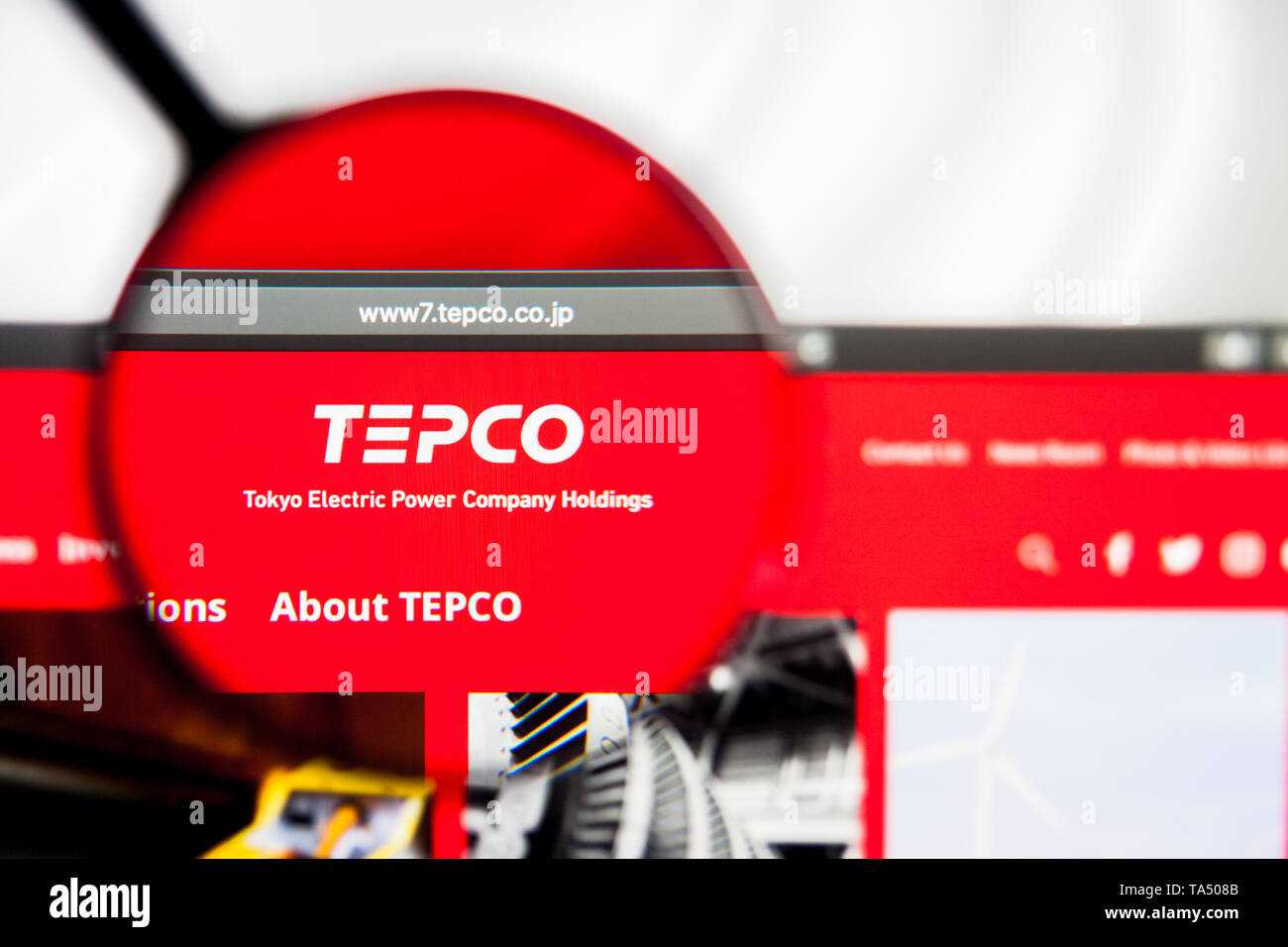 Tepco logo hires stock photography and images Alamy