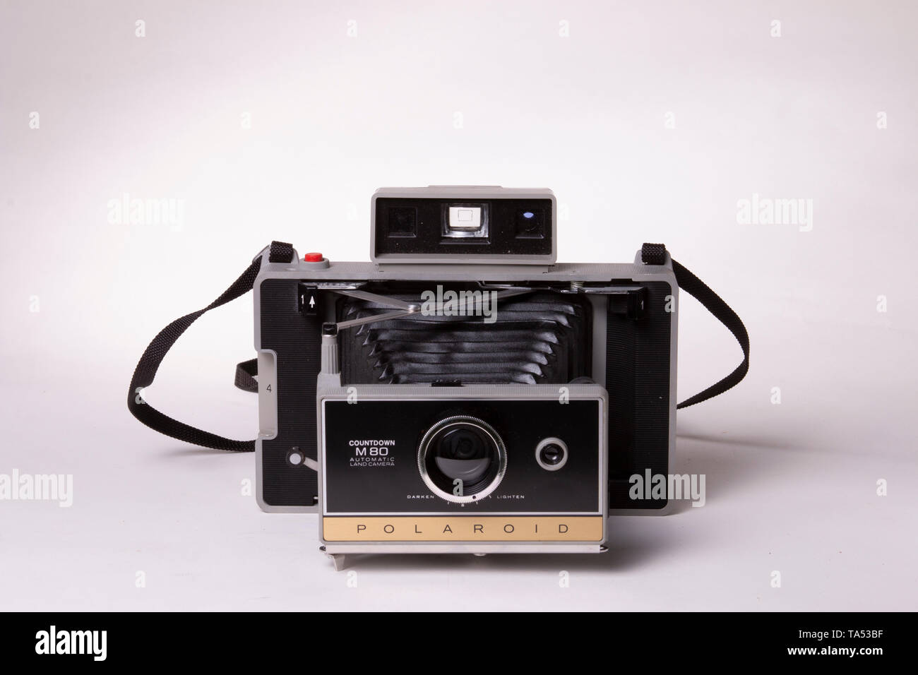 Polaroid M80 Countdown Automatic Land Camera Stock Photo