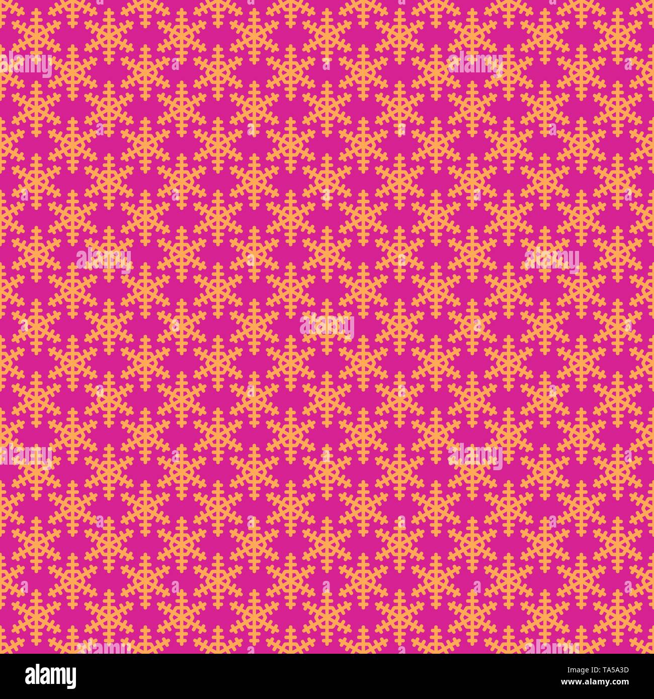Pink snowflake background Stock Vector Images - Alamy