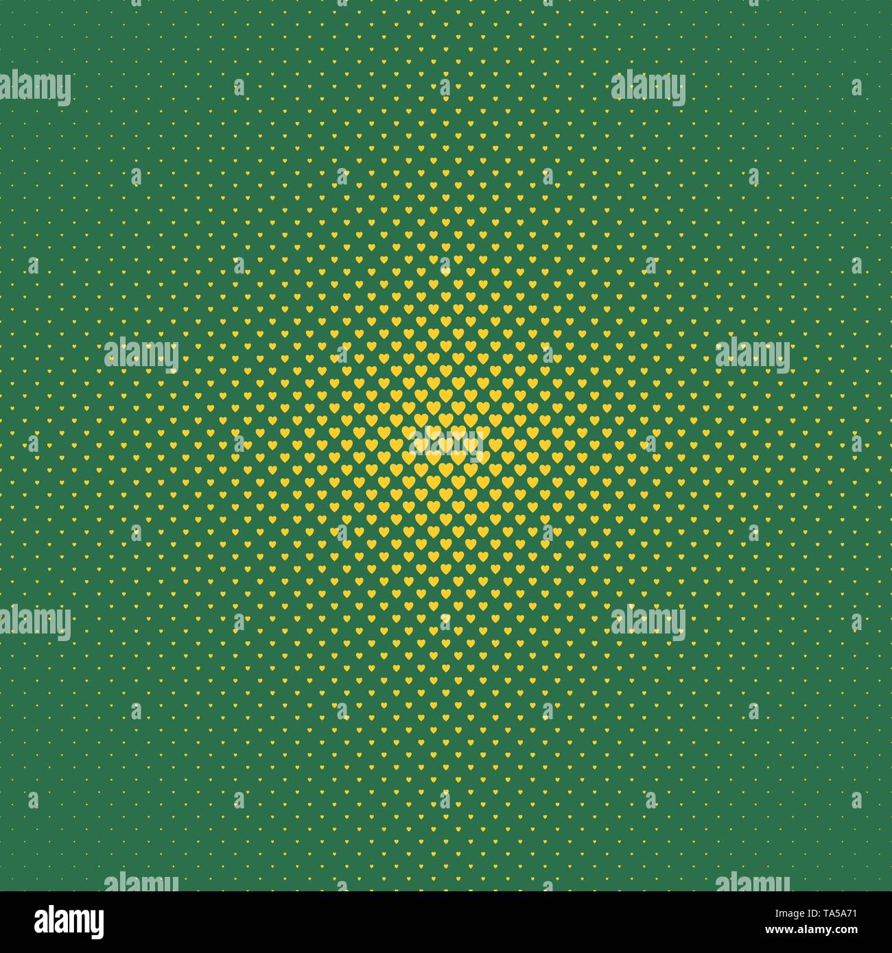 Abstract halftone heart background pattern - vector love concept design ...