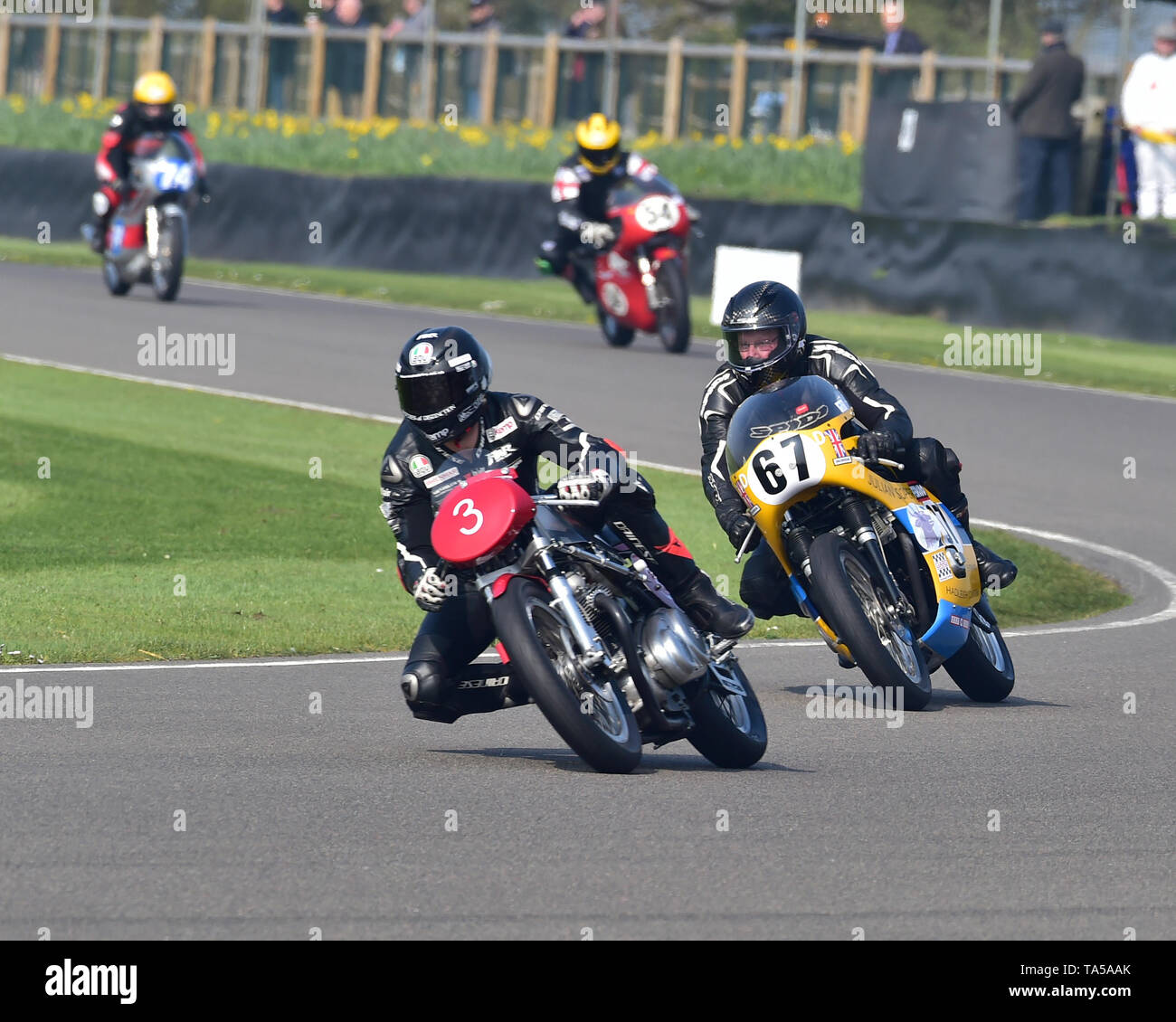 James Hillier, Robinson Norton, Gordon Russell, Hadleigh Honda, Sheene