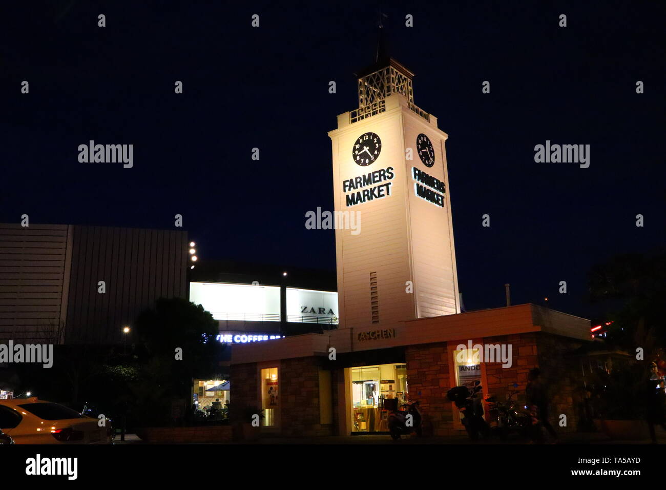 The Original FARMERS MARKET in Los Angeles - California Stock Photo - Alamy
