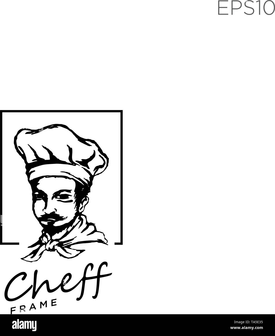 cheff logo icon or symbol vector illustration element isolated - vector ...
