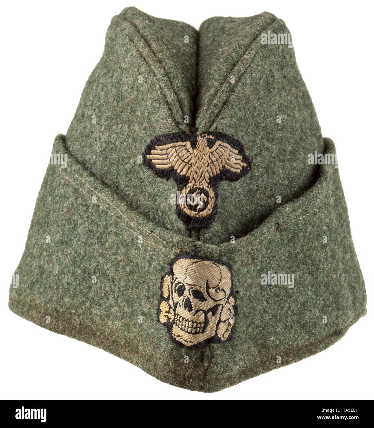 A garrison cap for enlisted men/NCOs of 