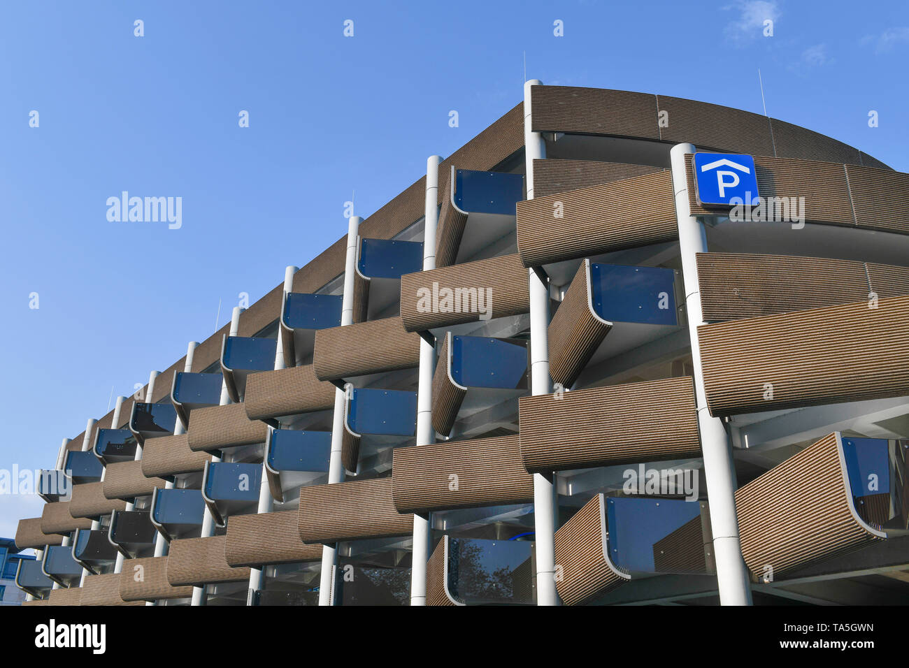Multistorey car park, Osterstrasse, Hannover, Lower Saxony, Germany