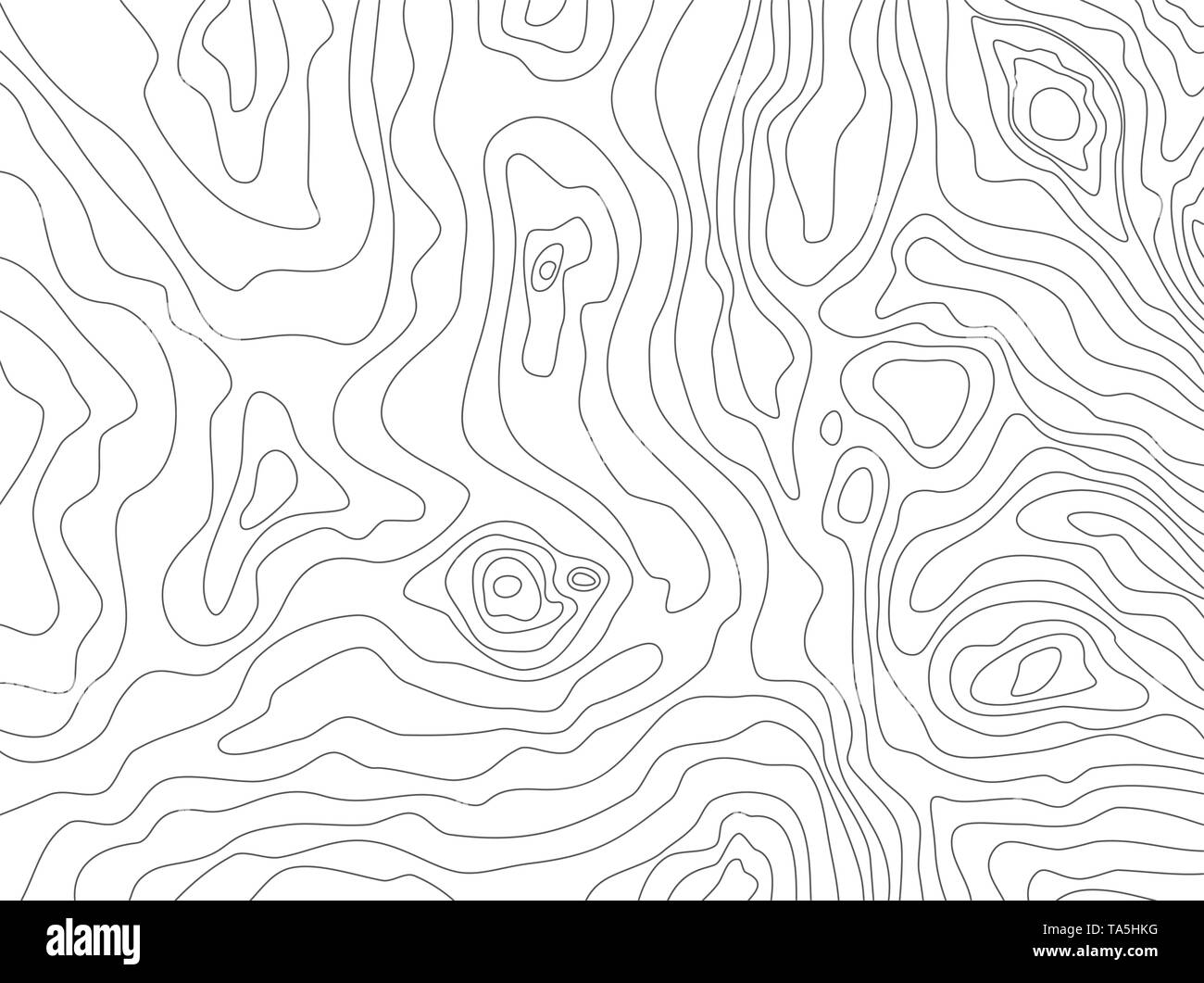 Topographic Map Black And White Stock Photos Images Alamy