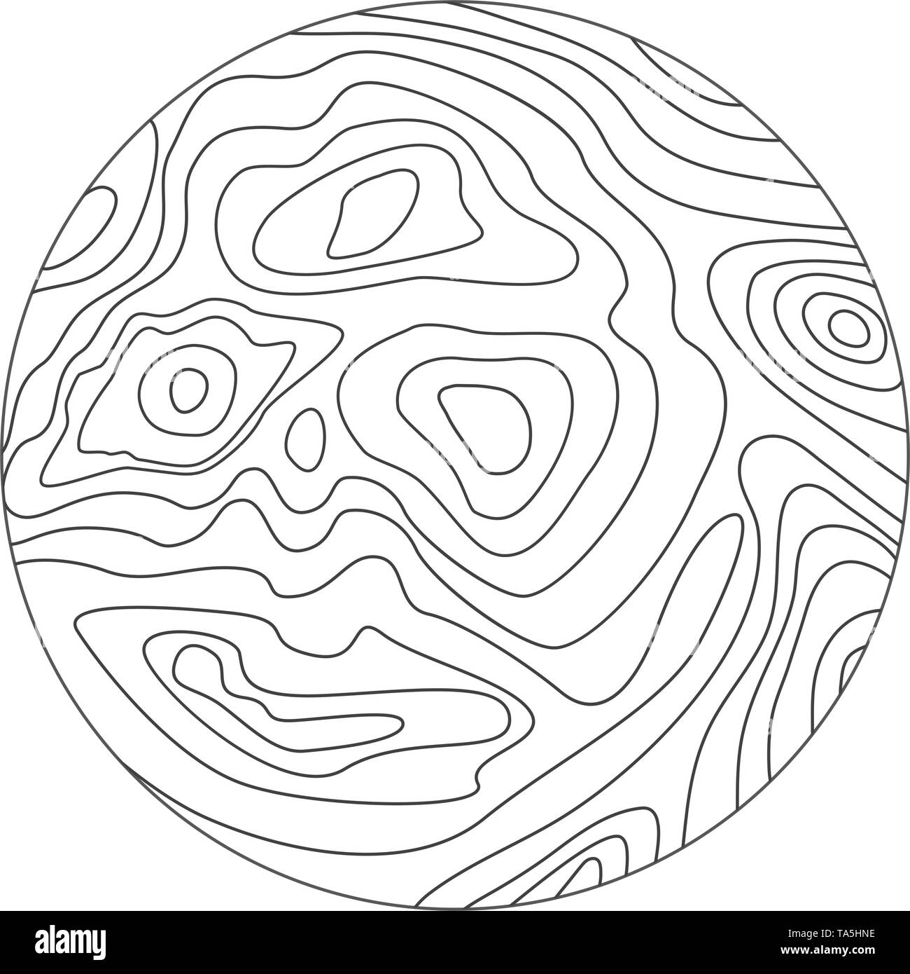 topographic contour map abstract tech wavy motion graphic design