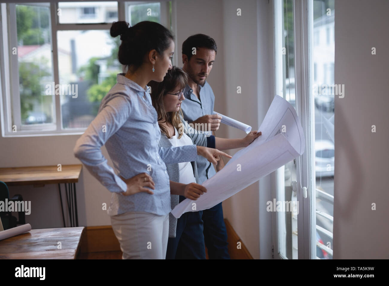 Modern start up business office hi-res stock photography and images - Alamy