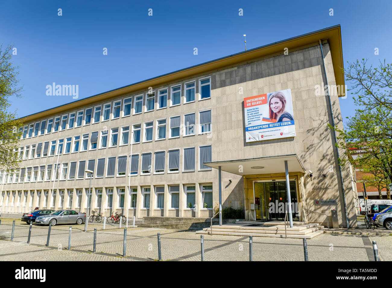 Ministry from Lower Saxony of social, health and equalization, Hannah Arendt place, Hannover, Lower Saxony, Germany, Niedersächsisches Ministerium für Stock Photo