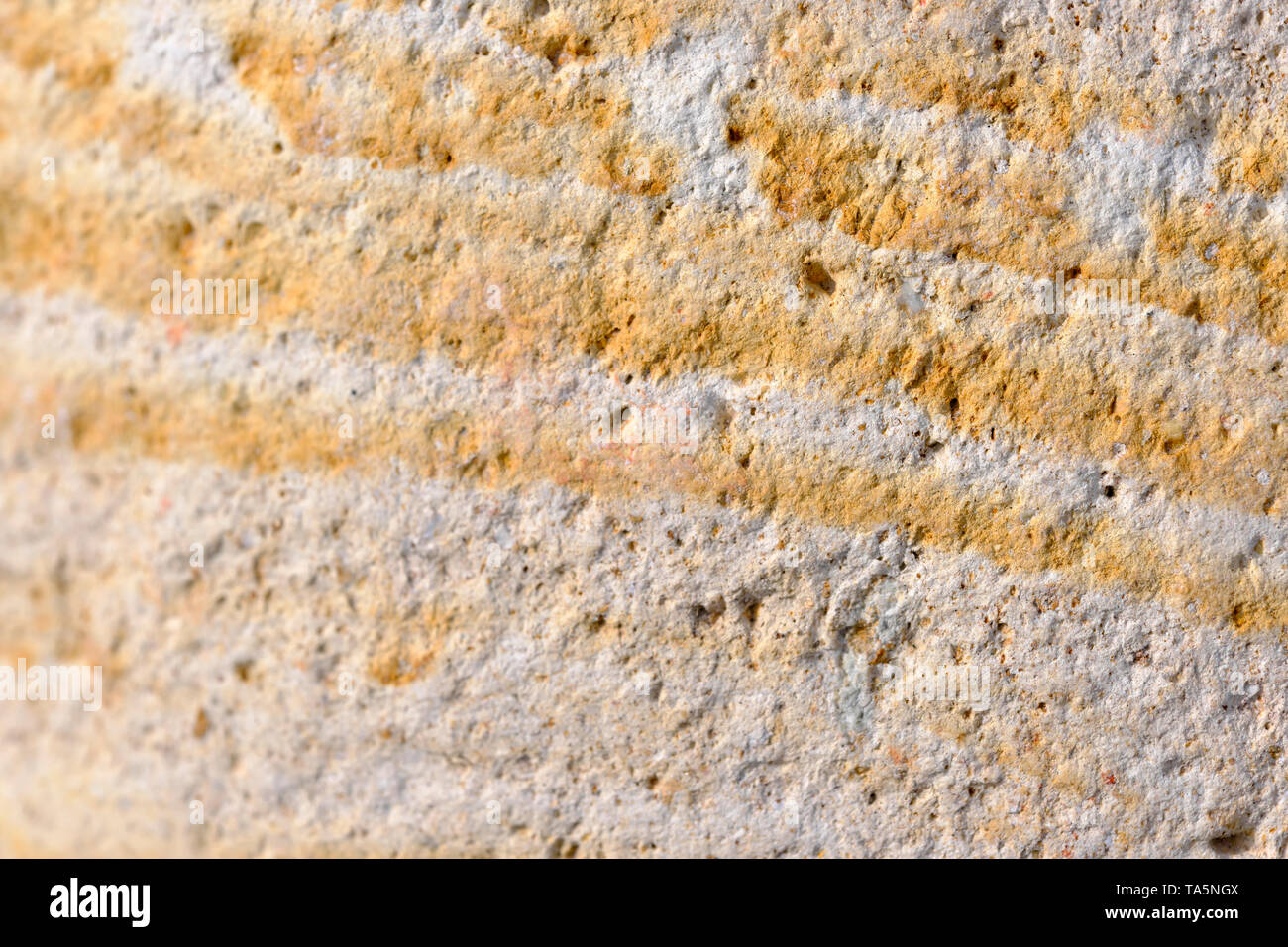 Decorative marble pebbles rainbow angelic stone close-up macro photo stone designer background Stock Photo